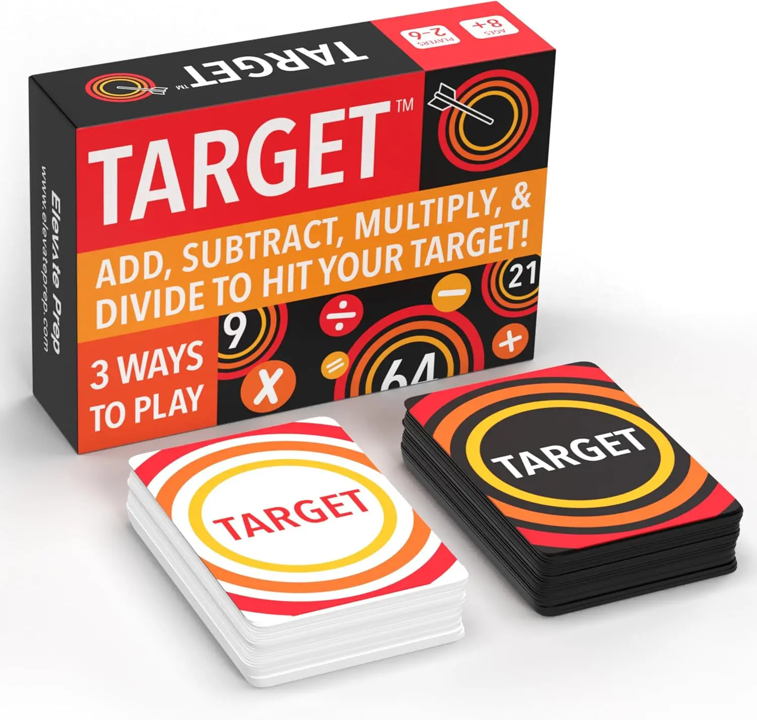 

Fast-Paced Mental Math Game for Ages 8+ | Practice Addition, Subtraction, Multiplication, Division