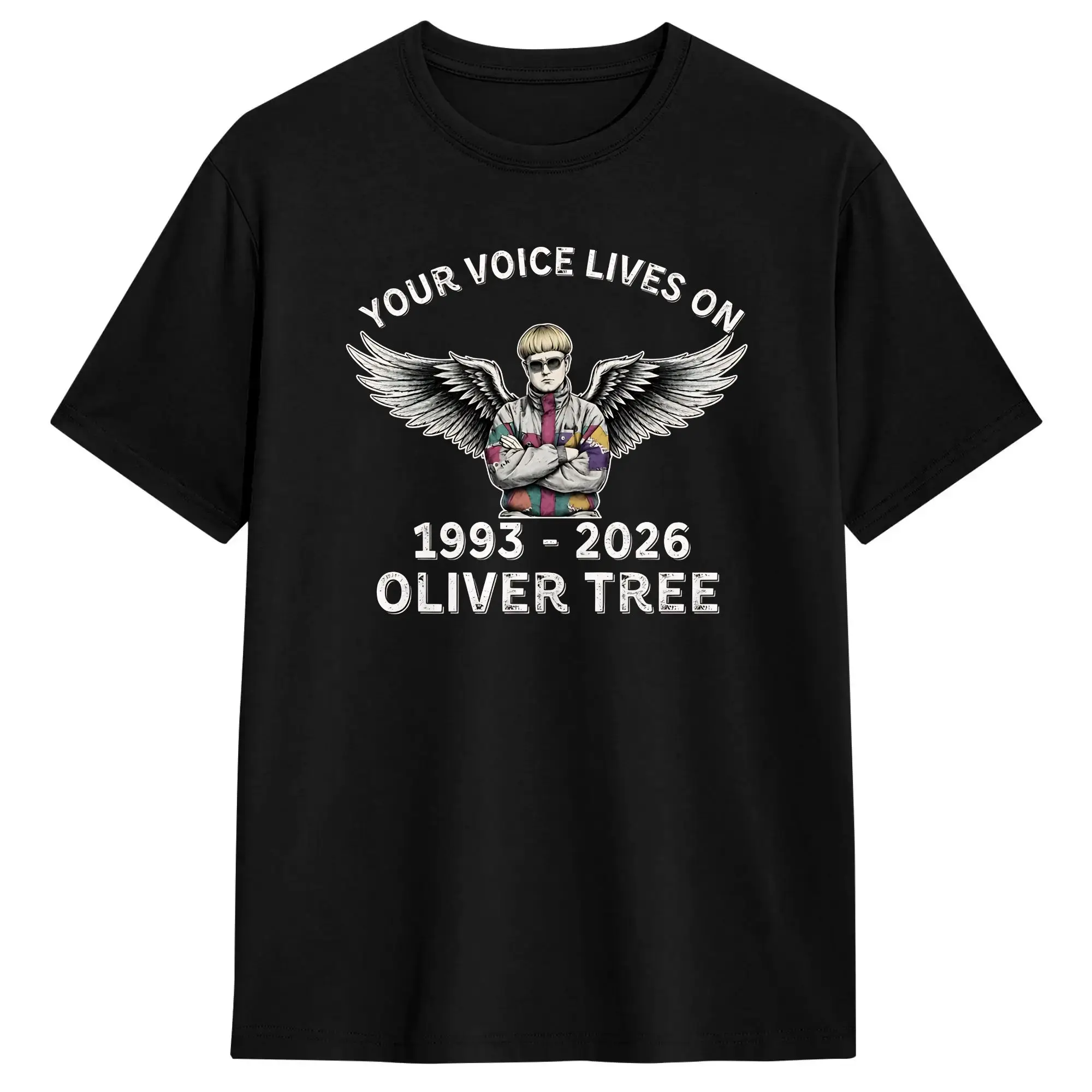 Oliver Tree Rest In Peace 1993 to 2026 Memorial T-Shirt Summer Cotton T-Shirts Men Casual Tshirt Short-Sleeved Street Style Tops