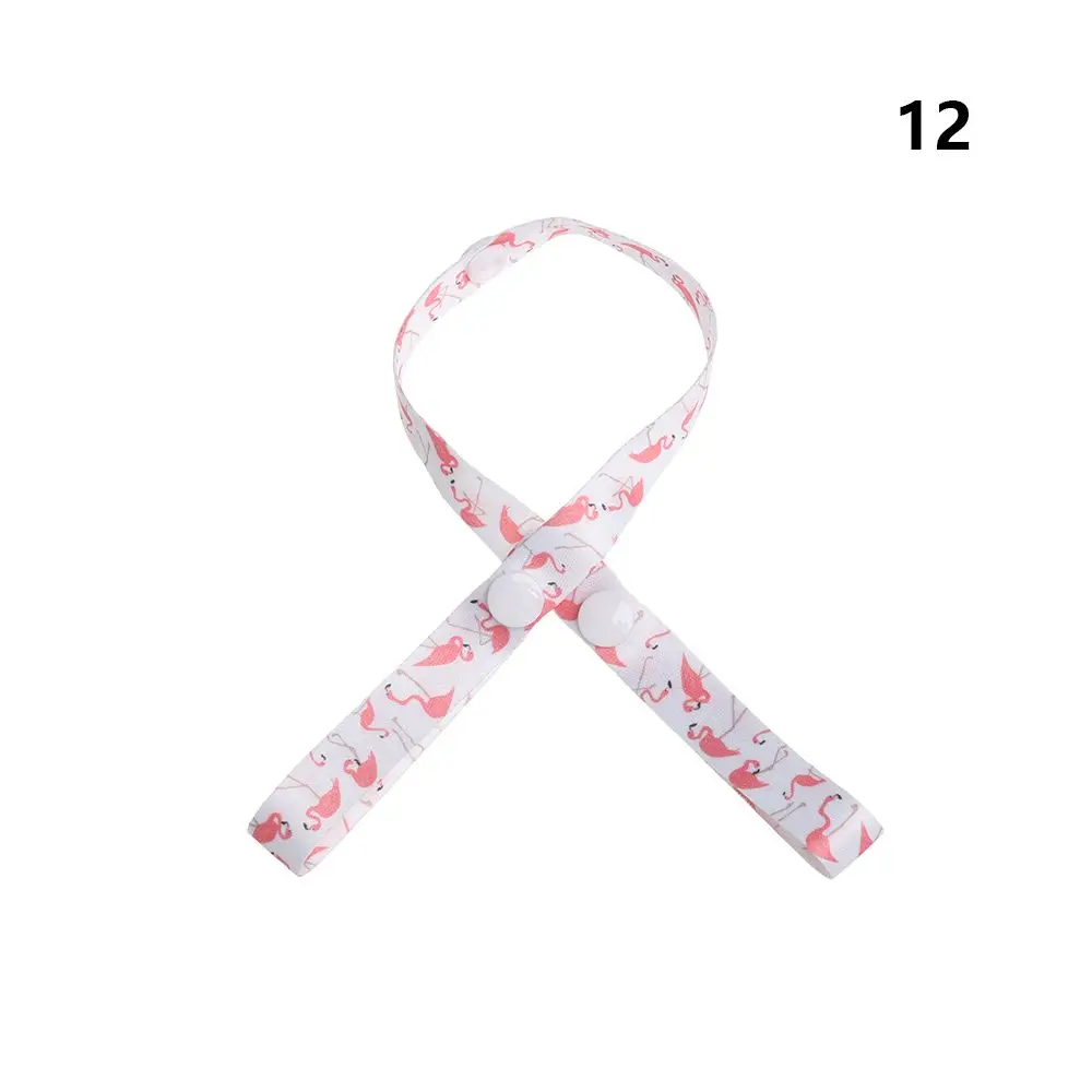 

1pc Teether Toys Fixed Colorful Hangers Baby Cup Holder Strap Holder Anti-lost Chain Stroller Accessories Fixing Strap Bind Belt