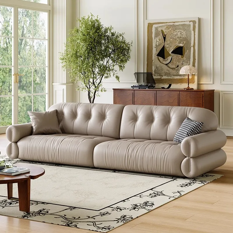 

db-Modern Living Room Sofa Collection: Leather Sectional Couch, Recliner Sofa & Corner Sofa Set@
