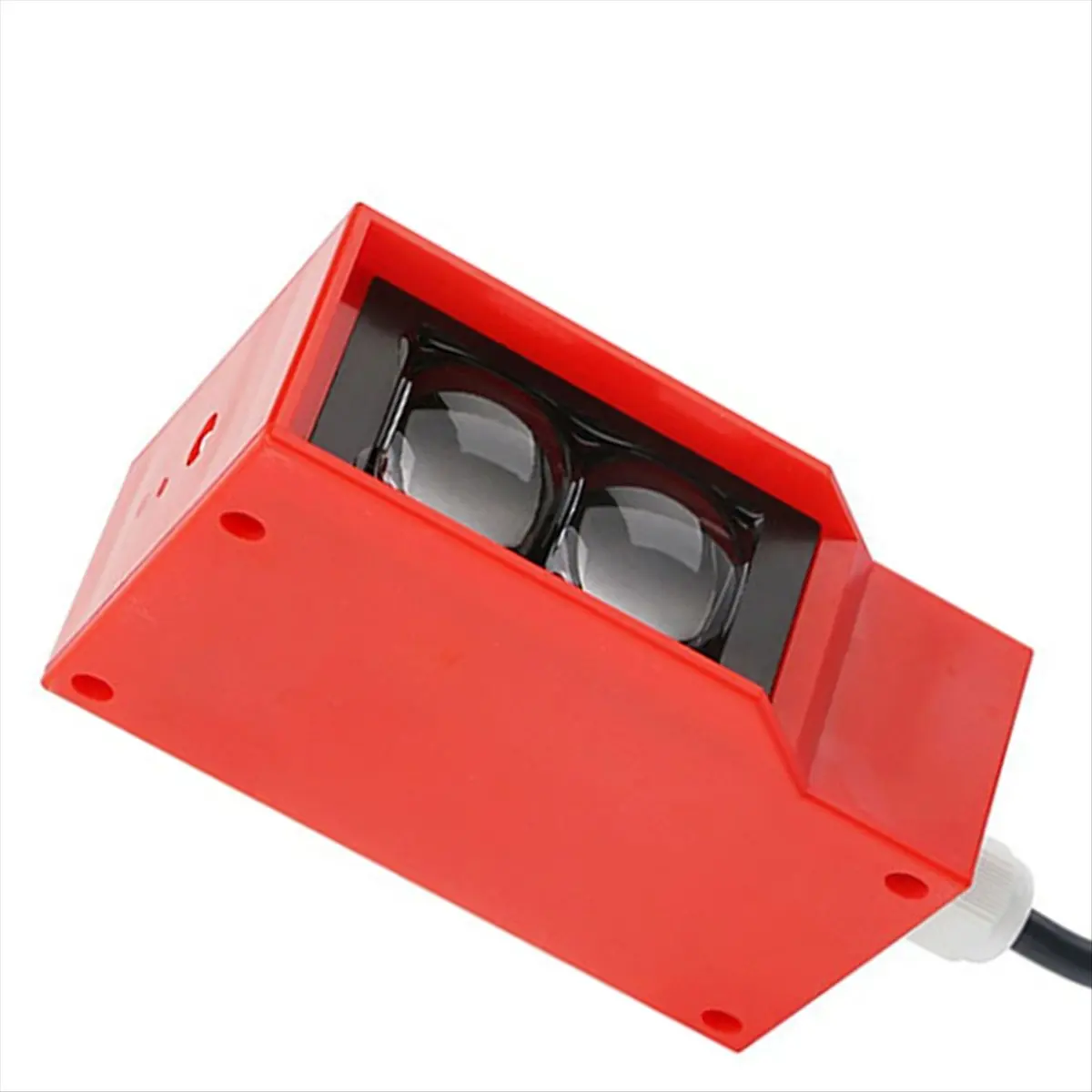 Photoelectric Sensor Reflective Square Photoelectric Switch Infrared Switch DC 12-24V Five-Wire Relay 10M Distance