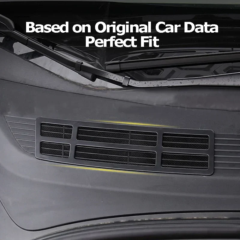 

Защитная крышка воздухозаборника для Tesla Model 3Y, сетка впускного отверстия, защита от насекомых, фильтр, передняя часть, аксессуары для салона автомобиля