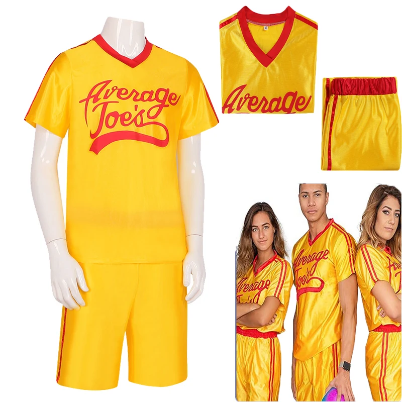 Colección de disfraces de la camiseta de Ordinary Joe de Anime Crazy Dodger Ball: Una historia de espías real, disfraz de fútbol americano, ropa deportiva