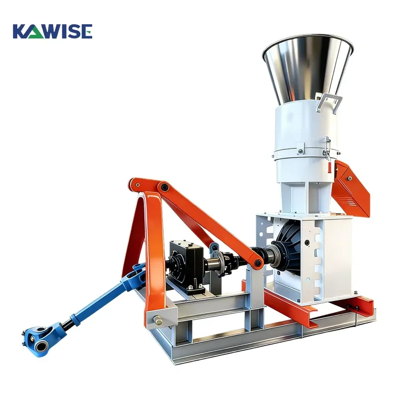 PTO Feed Pellet Machine Model Range KR-190 to KR-400 for Dealers and Local Resale with 200-1200 Kg/h Output