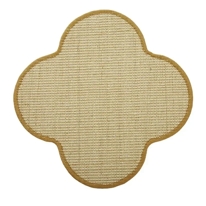 Claw Can Be Border Cat Cross Sisal Mat Pad Grinder Cactus Toys Itch Scratcher Anti-cat No Plate Chipping Scratch Pasted