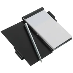 Mini Notebook Convenient Memo Pads Pocket Server Server Server Note Padsssss For Works Schedule Aluminum Alloy Reading Page