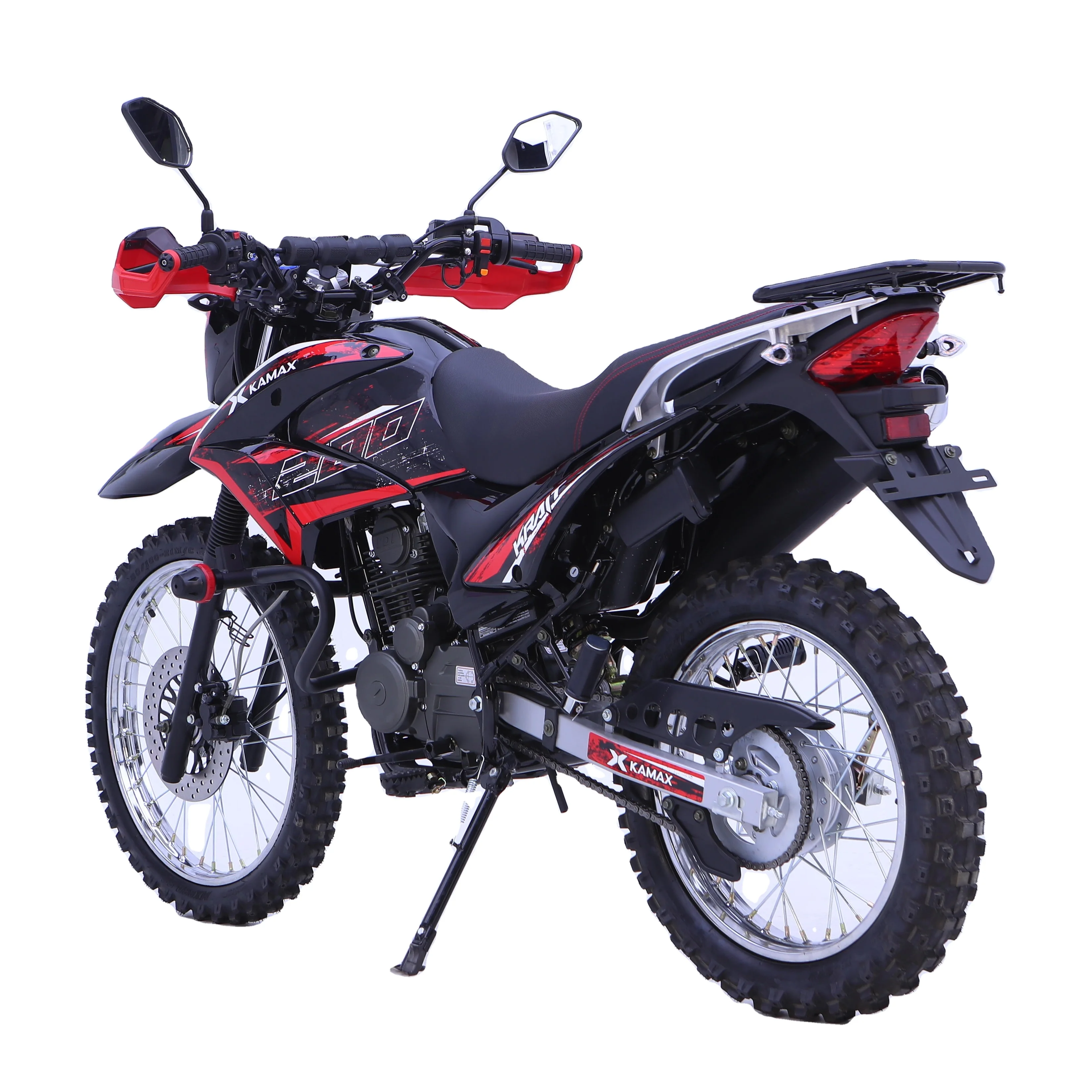 2025 كاماكس الدراجة الترابية 150CC 4-السكتة الدماغية دليل مخلب تبريد الهواء أسعار الجملة دراجة نارية رخيصة