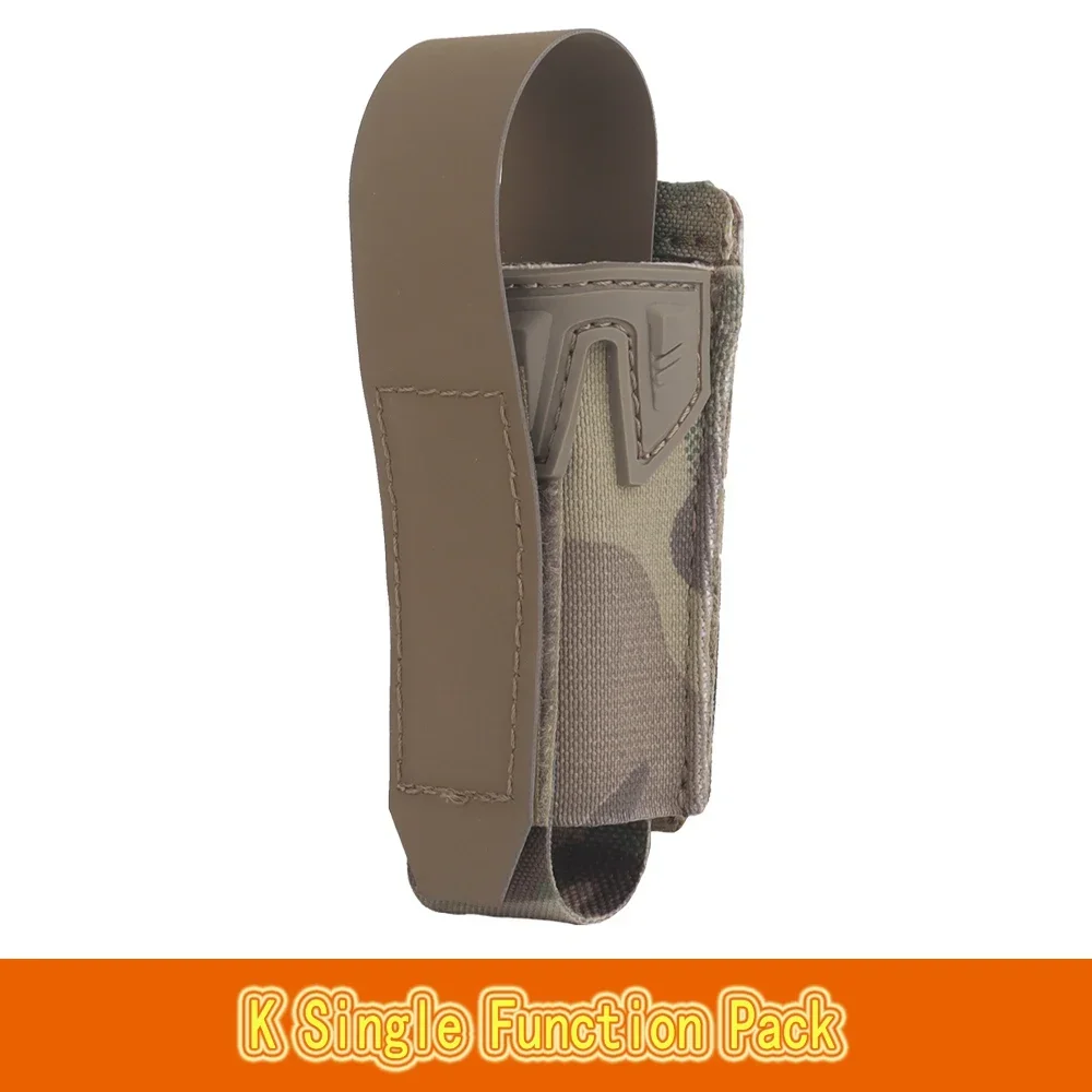 Tactical Model K 9MM Single Cartridge Bag System Paintball Accessories Waist Bag Holster Hunting CS Shooting Equipment