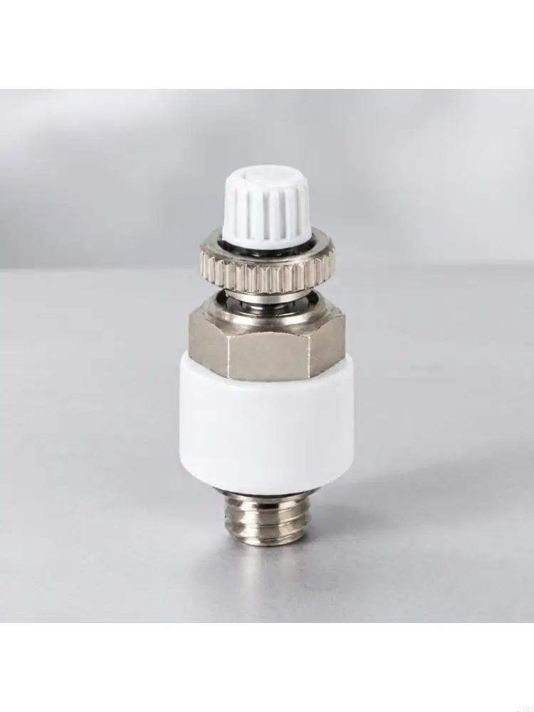  Automation Equipment Exhaust Muffler Set with Male Threaded Connection, Top Adjustment Knob, and 10-Piece Package