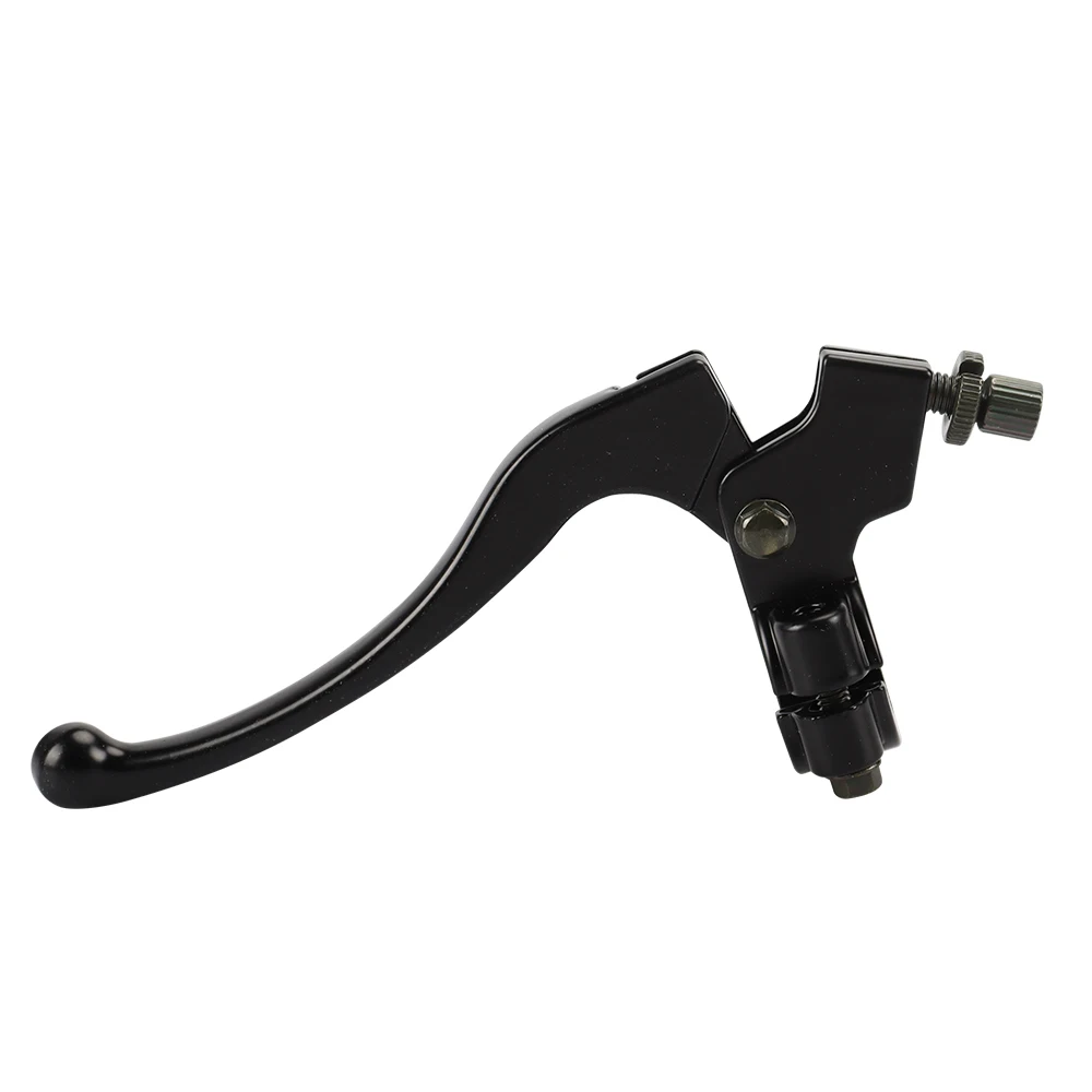 Black Motorcycle Left Clutch Lever 7/8 22mm Adjustable For Honda Crf50 Xr80 Cg125 Pit Bike Atv Motocross Accessories
