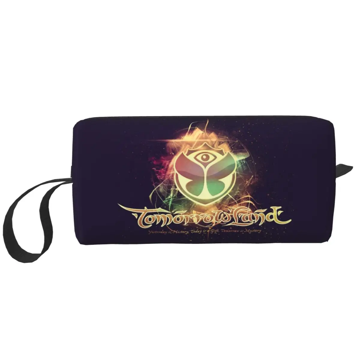 Tomorrowland Belgian Electronic Dance Music Festival Pencil Case for Pen Box Pencil Bag Stationery Supplies Women Cosmetic Bag
