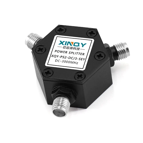 

XINQY 3000MHz 2 Way RF Resistive Power Dividers Female Type Connector RF Power Splitter Combiner