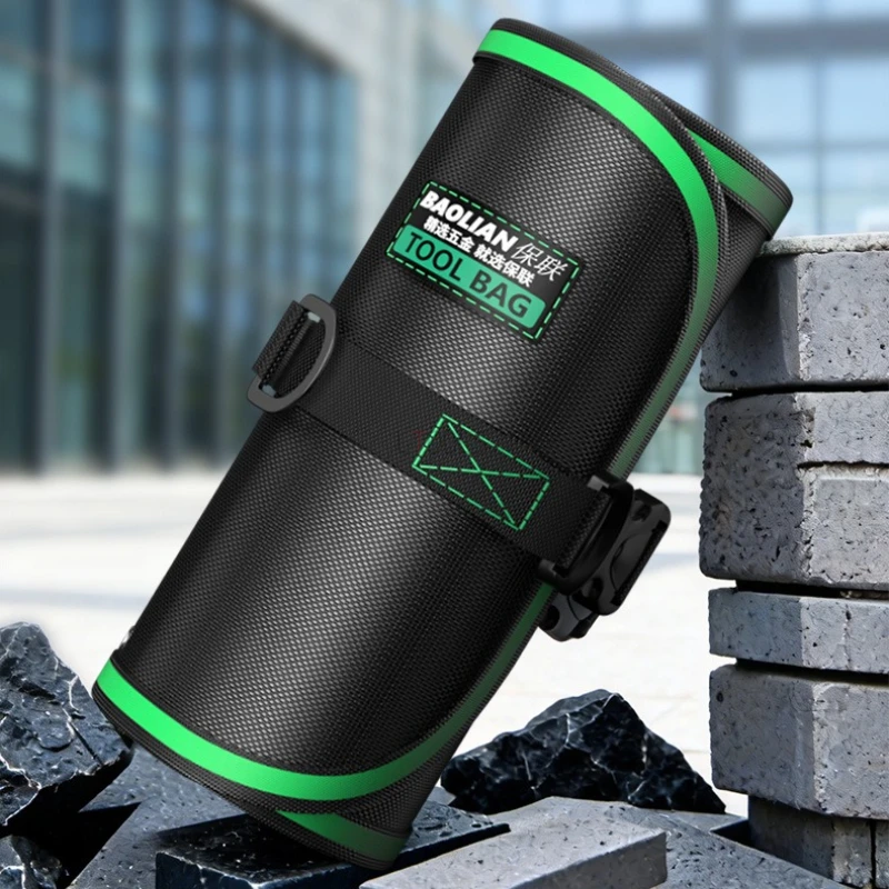 

Многофункциональная сумка для хранения сверл. Портативная утолщенная и износостойкая круглая сумка. Прочная и прочная сумка для электроинструментов.