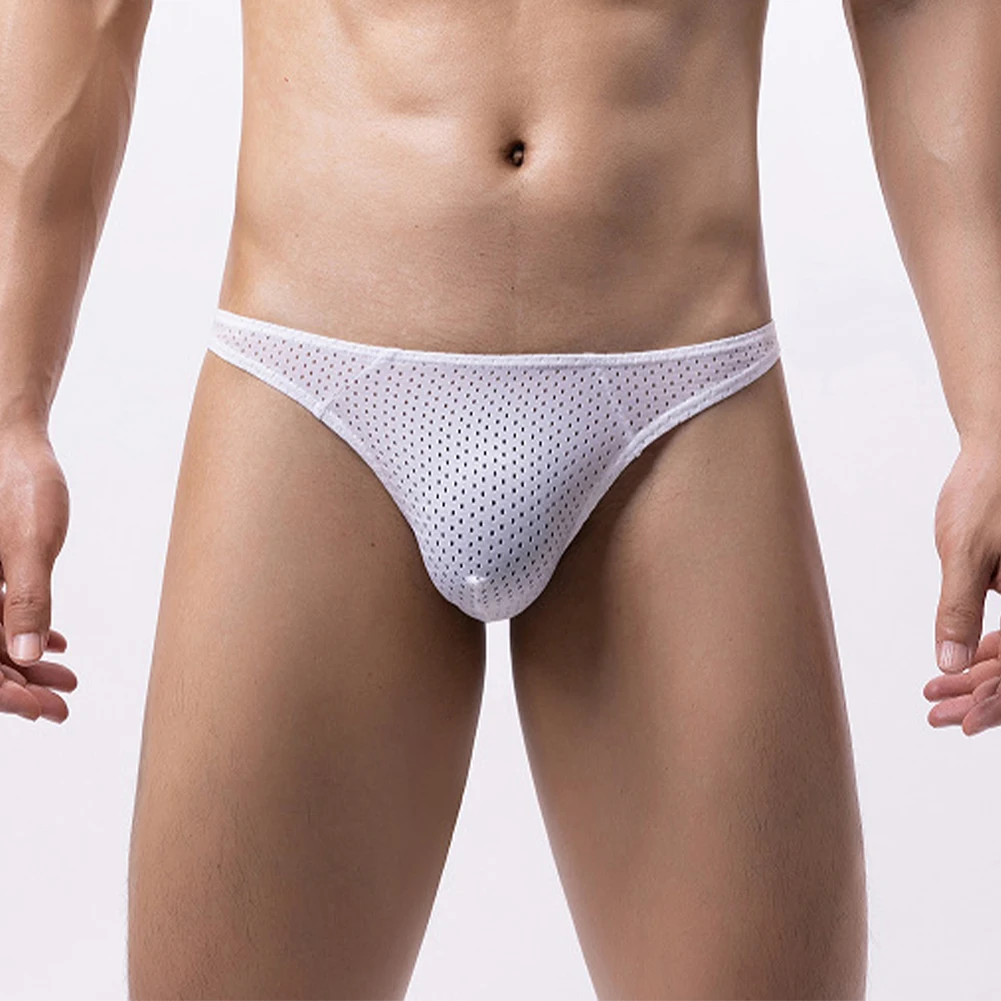 

Мужские сексуальные трусики-стринги с открытой спиной, сетчатые трусики-стринги, Прозрачное нижнее белье, эротическое белье