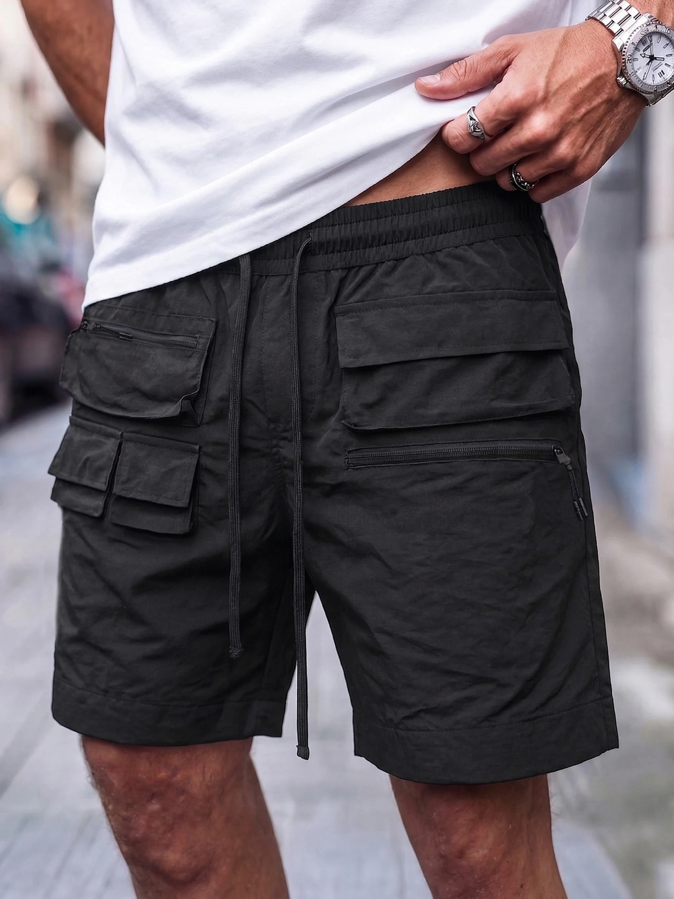 Pantaloncini cargo larghi da u - Mens Fashion Cargo Pants recensione e prezzo