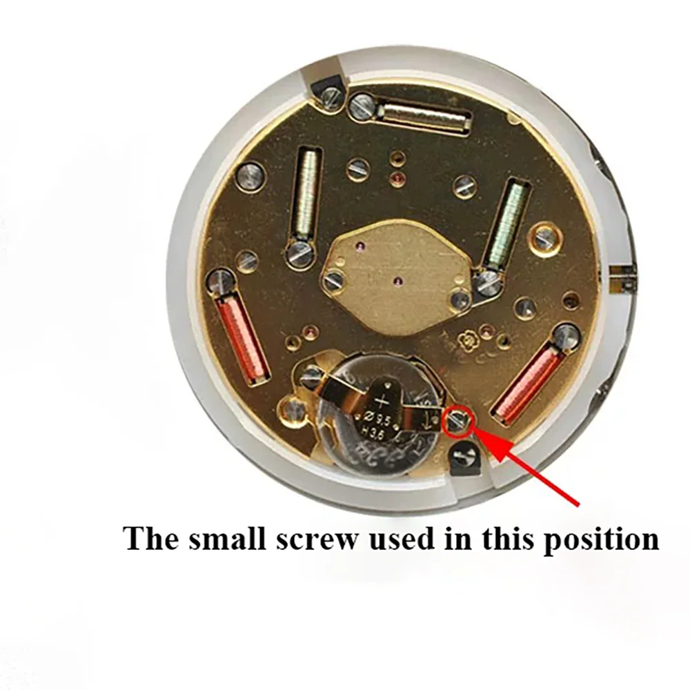 Watch Accessories Battery Tablet Press Plate Fixing Small Screw Suitable for 394 Movement Watch Repair Parts Small Screw
