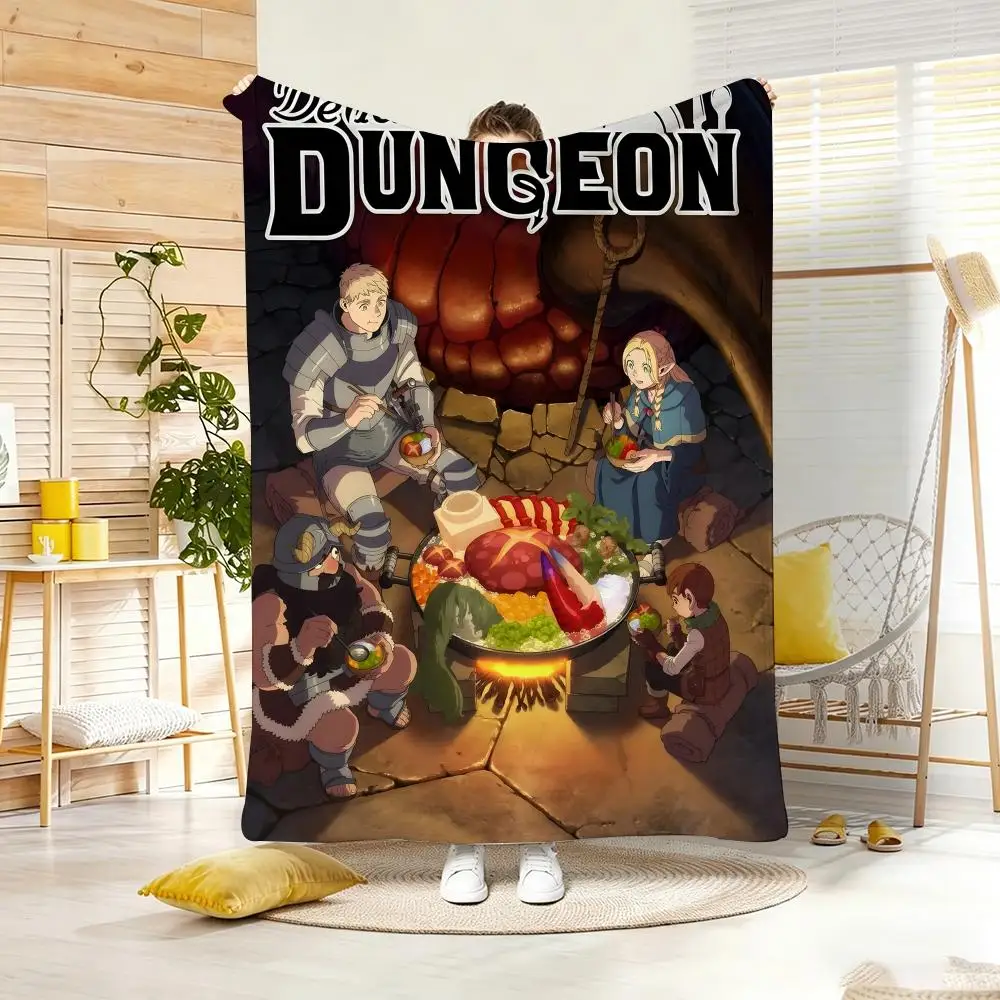 Fantasy Cooking D-Delicious Throw Lightweight 240g Flannel Blanket Soft Skin-friendly for Summer Cooling