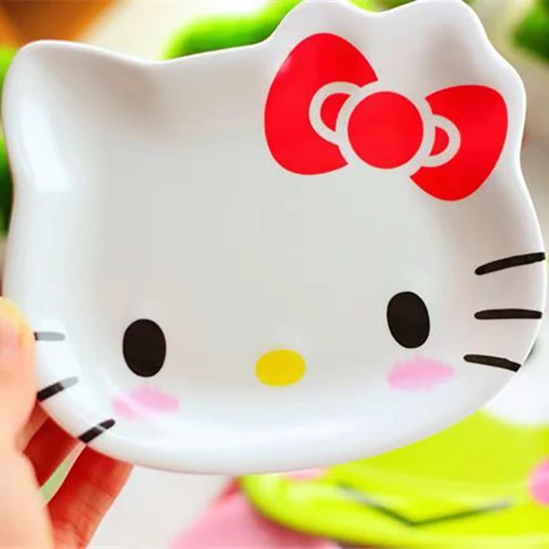 Sanrio Hello Kitty My Melody Keroppi Kawaii Dinner plates anime Snack plates Fruit snack tray