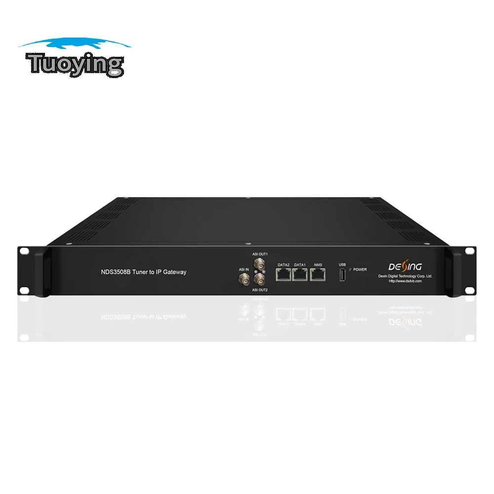 

24 tuners to Ip/asi dvb- s/s2/s2x dvb-t2 tdt isdbt atsc dvb-c rf to ip IPtv tv front end system tuner receiver gateway