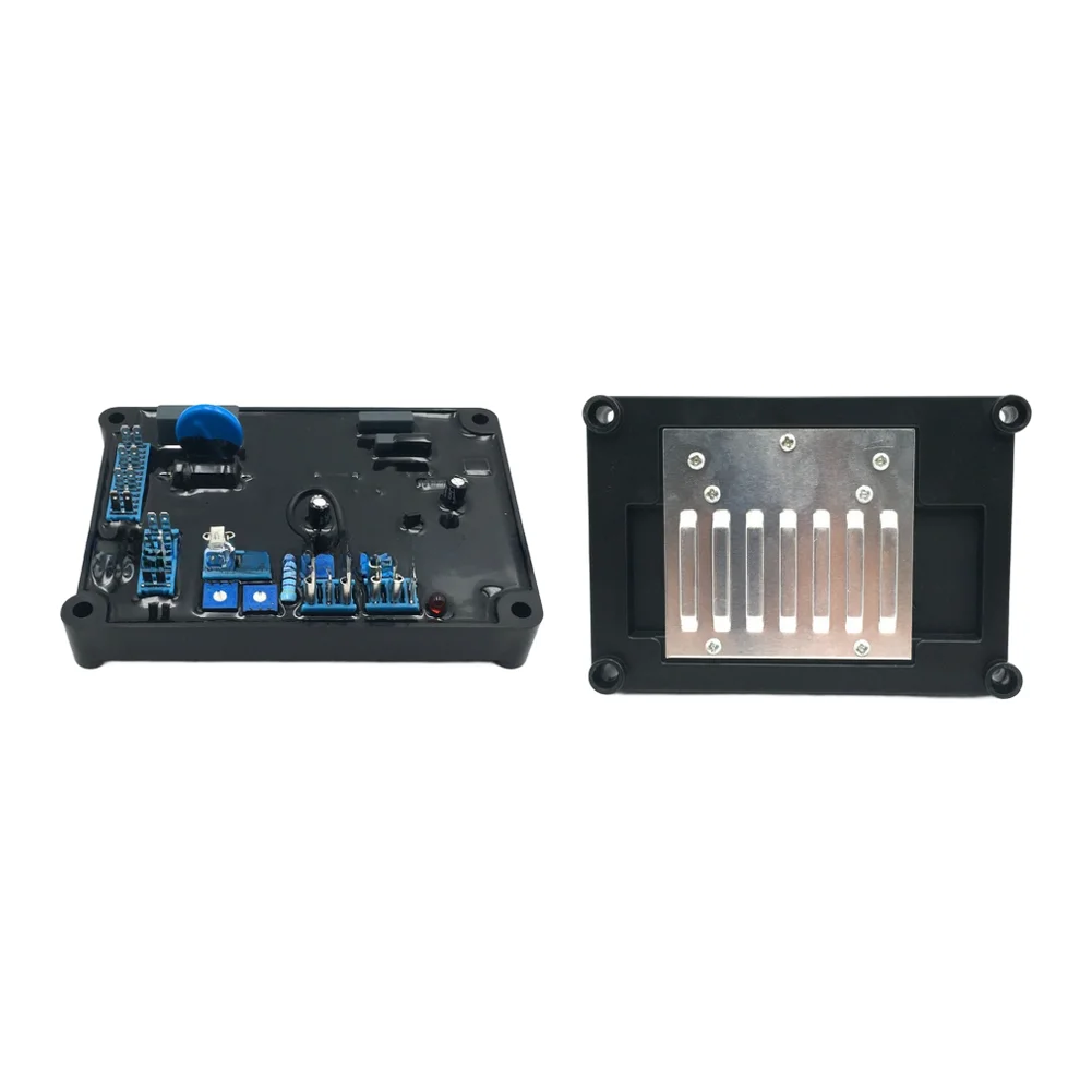 AS480 Voltage Regulator Board for For generator For avr For stabilizer Use Robust ABS Build 15x11x5cm Black Dimensions