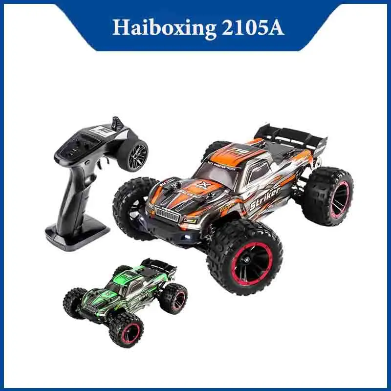 

Haiboxing 2105A High-Speed RC Car 1:14 Scale Four-Wheel Drive Brushless Motor Large Foot Off-Road Drift Racing Professional Toy