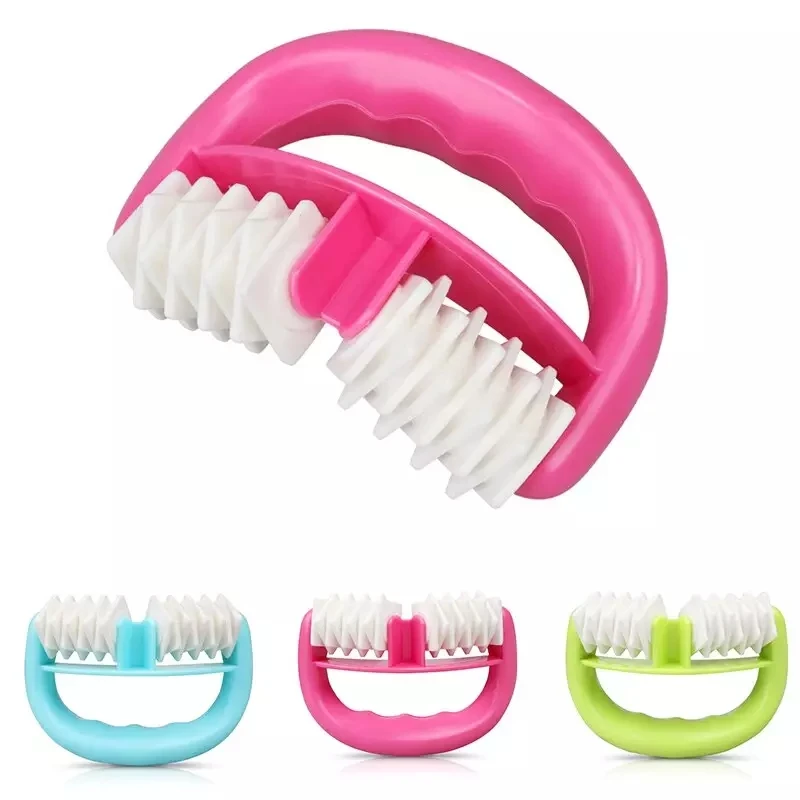 Handheld Anti Cellulite Slimming Body Massager Roller Relax Sore Neck Shoulder Back Leg Calf Muscle Pain Relief Massage Stick