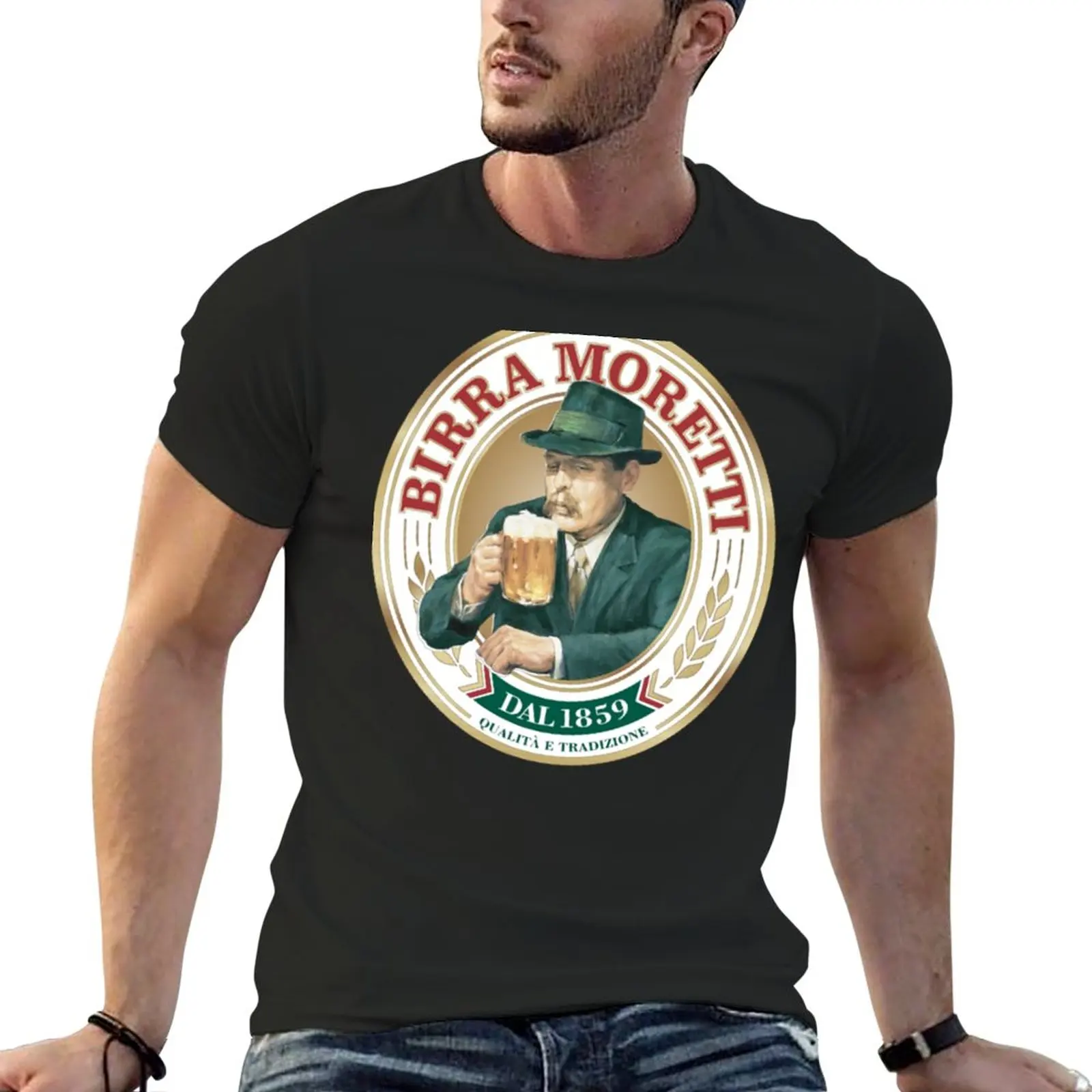 

Classy Birra Moretti Logo Essential T-Shirt oversizeds new edition shirts graphic tees plain white t shirts men