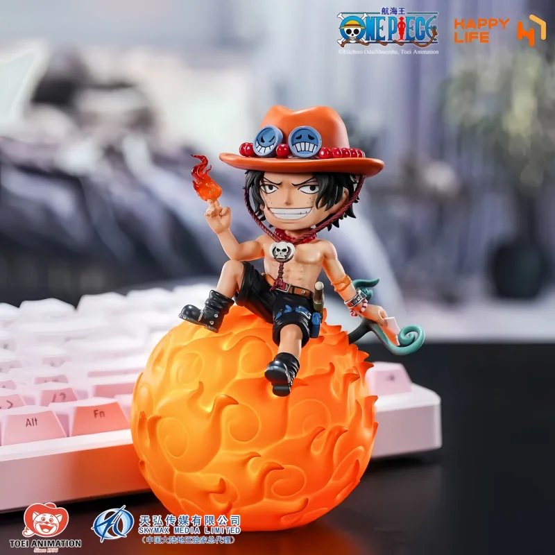 Lámpara de Noche con Figura de Anime Kawaii de One Piece, Luffy Gear 5, Fruta del Diablo, Decoración para el Hogar y el Dormitorio, Regalo para Fans del Anime One Piece