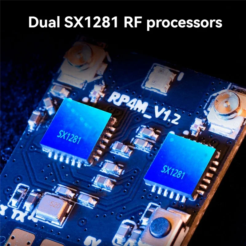 

AEF6-RP4TD-M Expresslrs Receiver 2.4Ghz Mini True Diversity Receiver Dual Antenna Remote Control Navigation Receiver