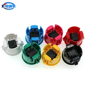 10 buah Baolian Sakelar Mikro Tombol Tekan Baolian 24mm 30mm Pengontrol Kotak Hit Sanwa Arcade Permainan Konsol Joystick Neo Geo Bagian Pinball Diy 10 bagian pinball penjualan terbaik - №