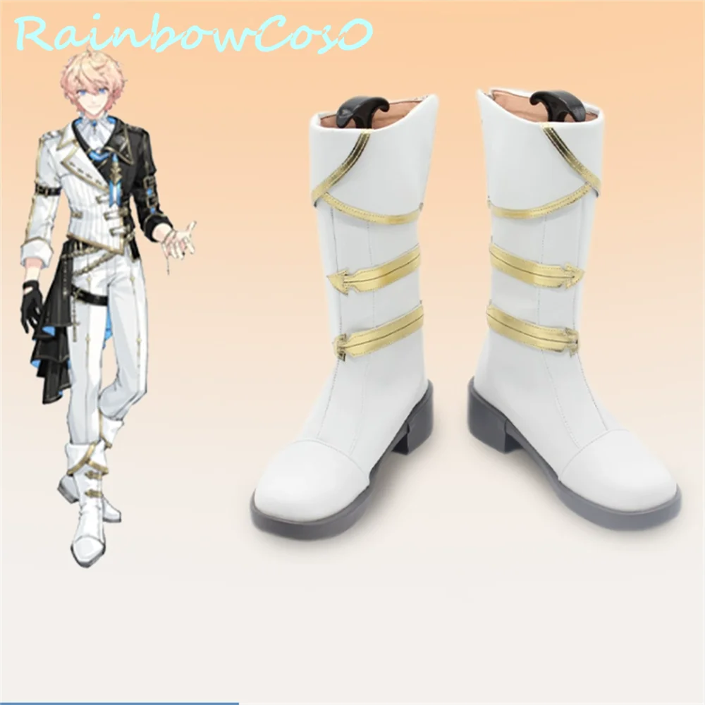 

Virtual YouTuber VTuber Roi Eineberg Cosplay Shoes Boots Game Anime RainbowCos0 W3138