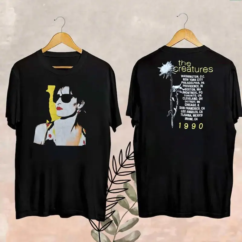 Футболка THE CREATURES Concert Tour Band Siouxsie and Banshees Футболка THE CREATURES Concert Tour Band Siouxsie and Banshees