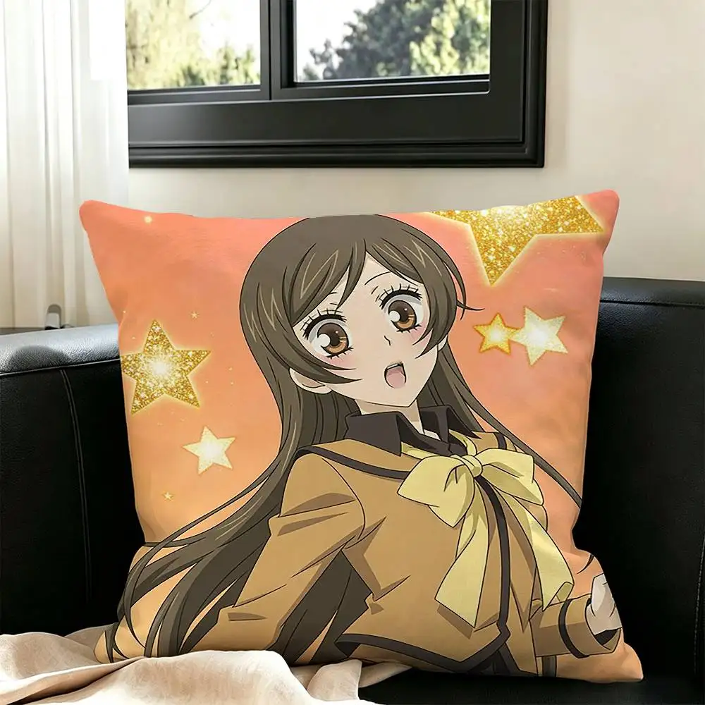 Anime Kamisama Kiss  Pillow Case Square Double-Sided Sofa Cushion Cover Bedroom Bedside Pillow