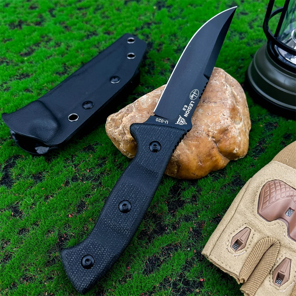 tops-アウトドア-サバイバル-ナイフ-鋭い-d2-ブレード-人間工学に基づいたマイカルタ-ハンドル-頑丈なブッシュクラフト-釣り-キャンプ用具