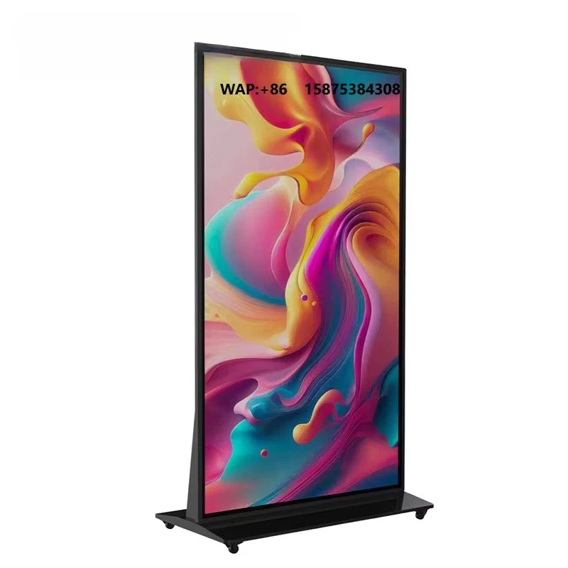Full-Color P2.5 P1.86 P1.5 LED Display Screen Advertising Trifold LED Poster for Shopping Mall Animation