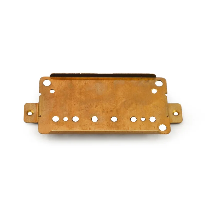 

6-String Electric Guitar Brass Humbucker Pickup Baseplate Single Row Hole Bottom Plate, 68x84mm Pickup Base