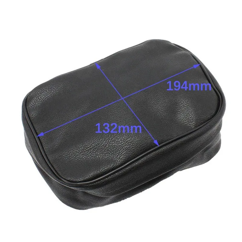 Motorcycle Rear Bags Off Road Kit Naked Tool Bag for Retro Honda Tornado XR250 XR600 C650gt CRF450 XR350R PU Leather Waterproof
