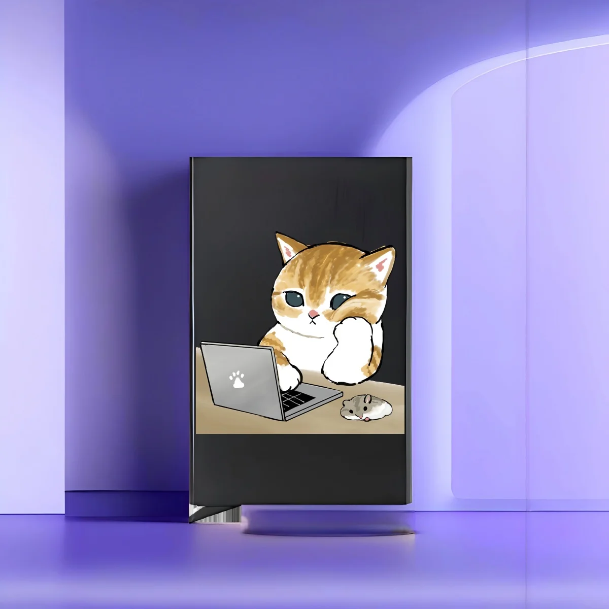 

mofu_sand 2026 Новый стильный модный картхолдер с принтом, различные цветовые варианты, простой в использовании, компактный для повседневных нужд