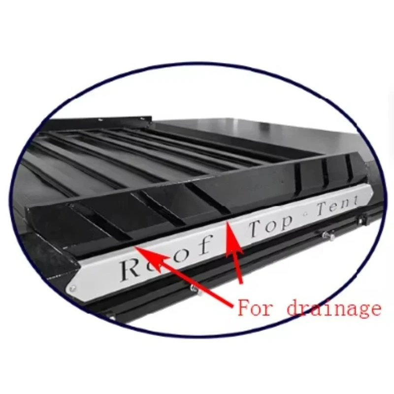 Durable Aluminum Rooftop Tent, Practical For Outdoor Camping