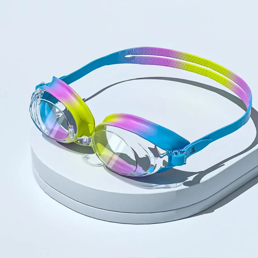 

Anti-fog Swim Goggles 0~-9.0 Silicone Mirror Frame Nearsighted Swim Eyewear No Leakage Clear Vision