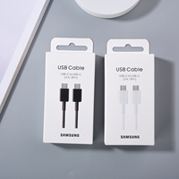 Original Samsung 1/1.8M USB Type C PD Cable Support 25W 3A Fast Quick Charging Cable For Galaxy Note 10 20 S24 Ultra Z Flip 5 6