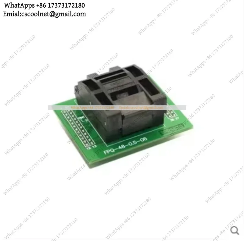 YX2 TQFP48 to DIP48 Programmer Adapter Test Socket QFP48-0.5 Pitch Converter Tool for MCU Development Board