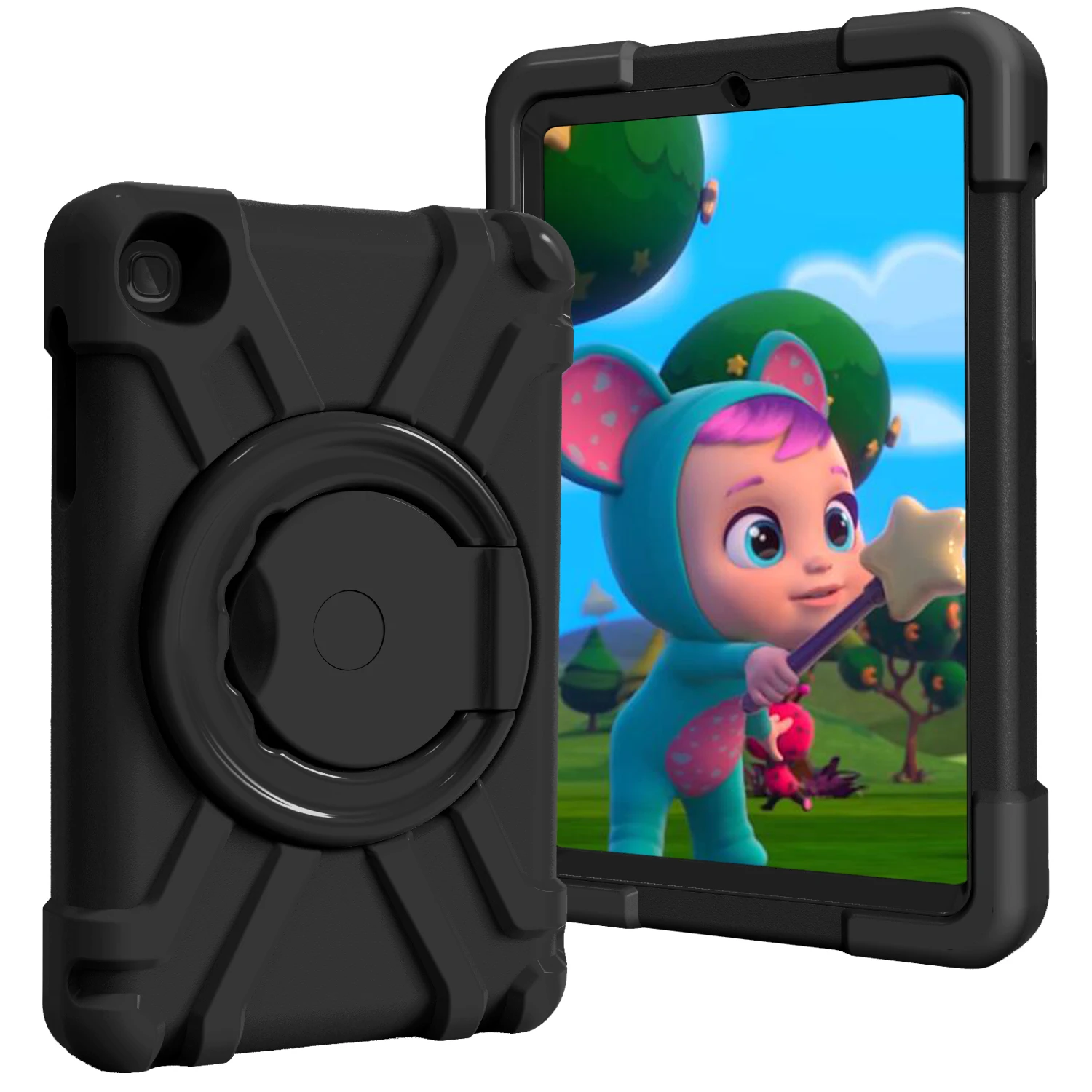 

Чехол с вращением на 360° для Samsung Galaxy Tab A 8,4 2020 SM-T307 SM-T307U Kids Funda Stand Cover EVA PC с портативной ручкой # Р