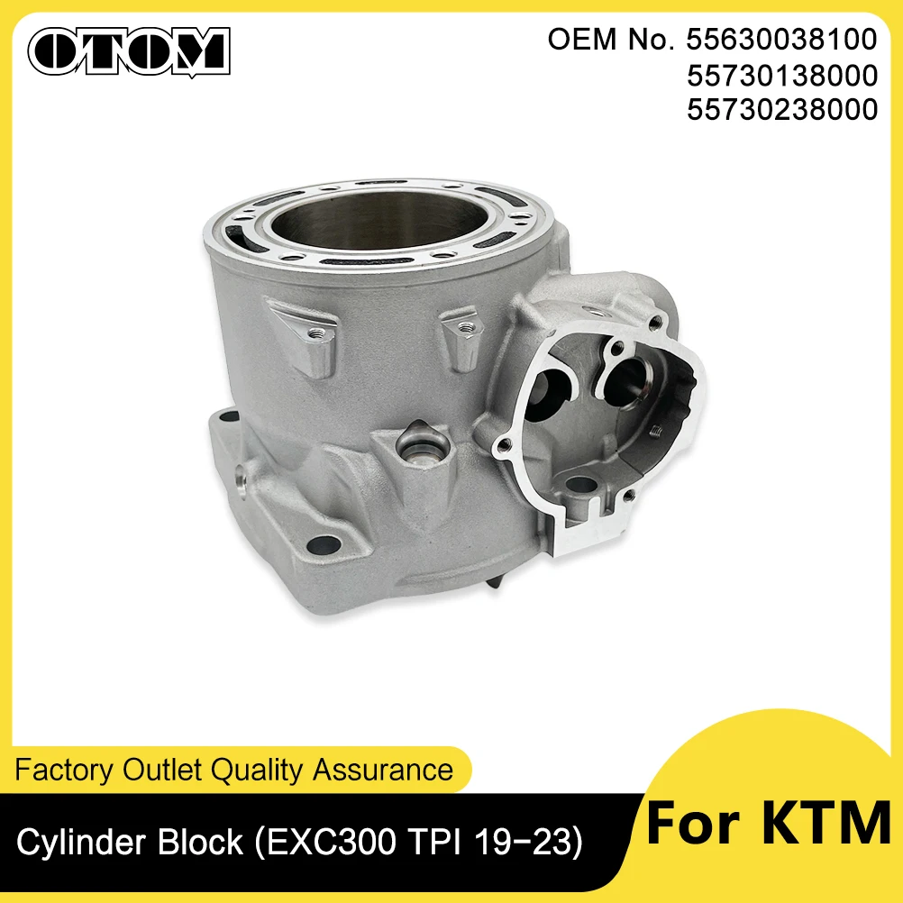 Motorcycle Accessories EFI Air Cylinders STD 72mm 300cc Ceramic Cylinder Block For KTM HUSQVARNA GASGAS 2019-2023 Engine Parts