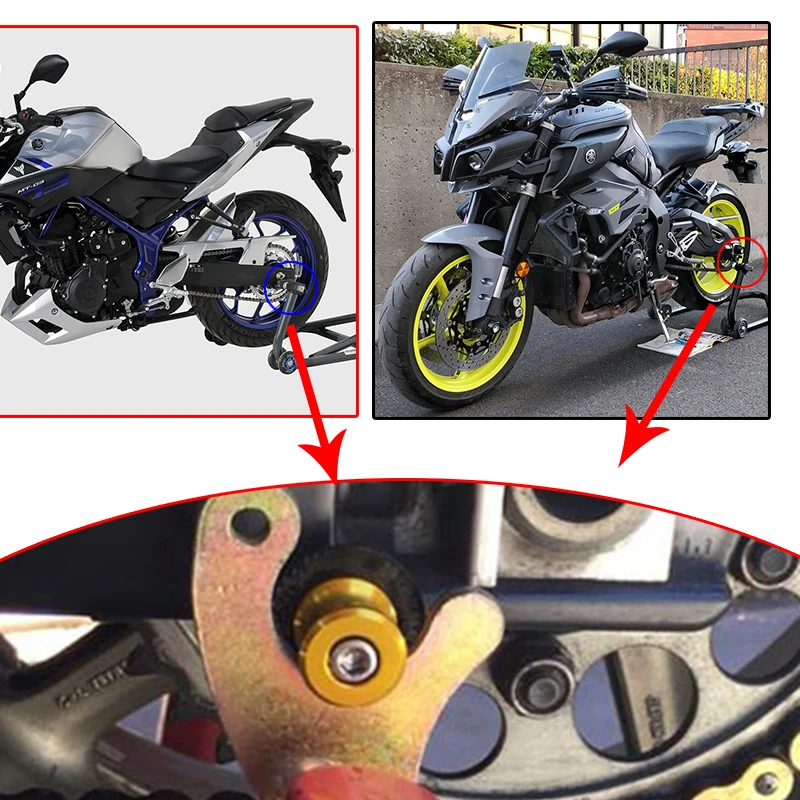 2024 스윙암 스풀 슬라이더 후면 스탠드 나사, 가와사키 VERSYS X250 X300 VERSYS 1000 650 300 VERSYS650cc 모토 액세서리, 신제품