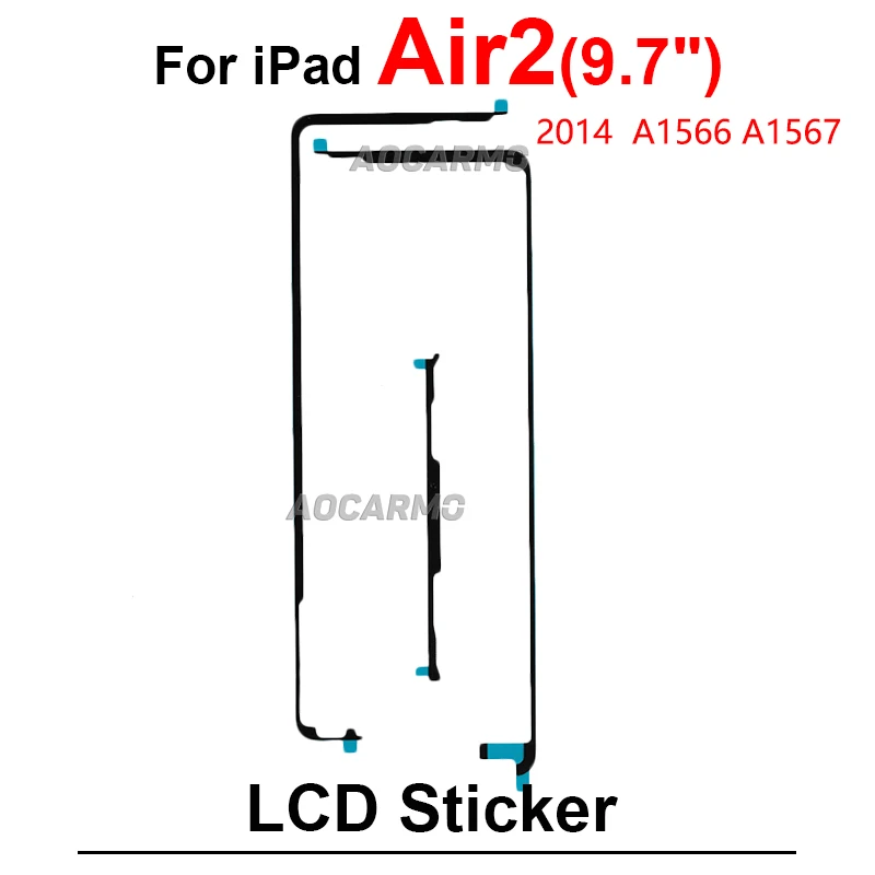 For iPad Air3 Air 5 / 4 / 2 Air1 9.7inch A1746 2020 A2316 A2325 A2072 Front Adhesive LCD Display Sticker Tape Glue Replacement view 3