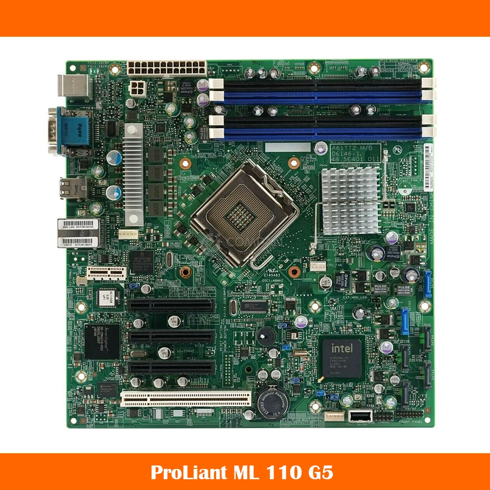 For HP ProLiant ML 110 G5 445072-001 457883-001 System Motherboard