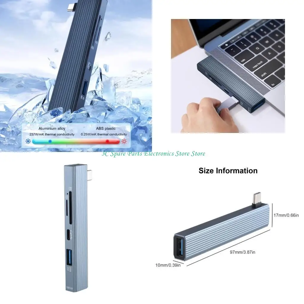 Sz Usb C Hub 4 In 1… - image
