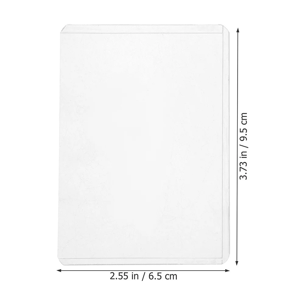 BUTIFULSIC 30 шт. прозрачные рукава для фотоигр, защитные чехлы для торговых карт, держатель из АБС-пластика