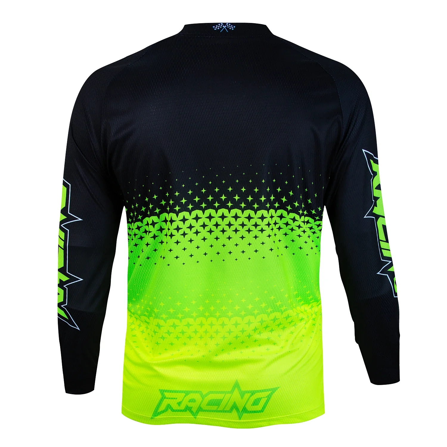 Profi-Motocross-Shirt mit langen Ärmeln, Mountainbike-Downhill-Trikot, Cross-Country-Fahrrad-Rennshirt, schnelltrocknendes Mountainbike-T-Shirt – Detail 5